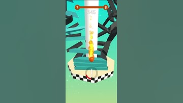 stack ball - blast through platforms level 7 | mobile Gameplay,Android, IOS #14PlusGaming #shorts
