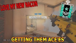 GETTING THEM ACES WITH MY NEW CONTROLLER - Rainbow Six Siege // nacon unlimited pro controller