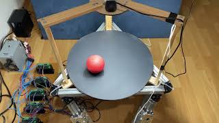 Stewart platform- Six DOF control trajectory- Ball Balancing Robot- Part 12