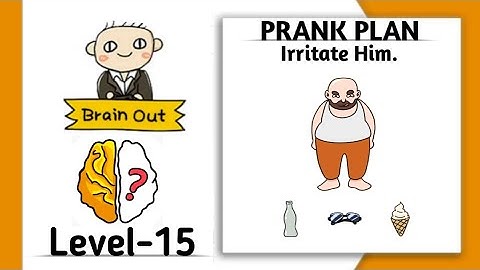 Prank plan - brain out level 15 solution #shorts