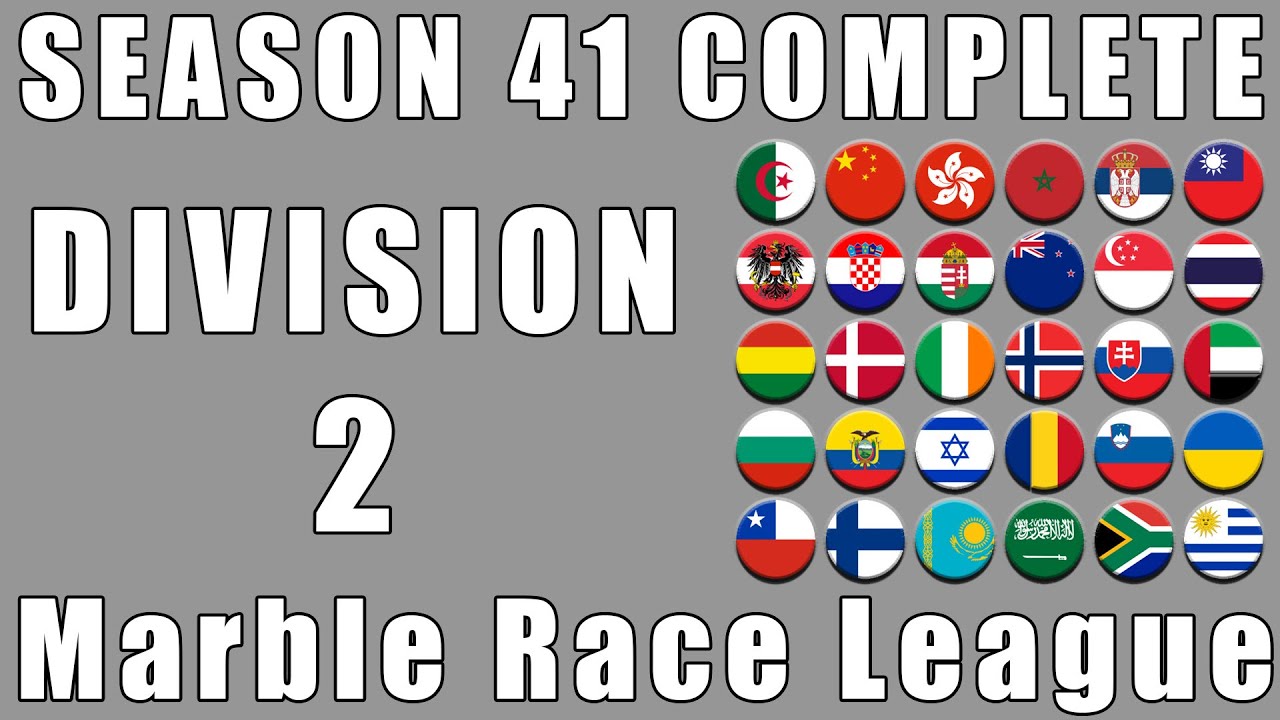Marble Race League Season 41 Division 2 Complete Race / Marble Race