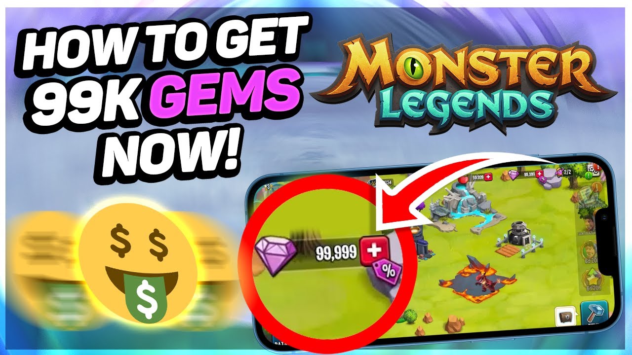 Get Unlimited GEMS in Monster Legends 2023 (Android & iOS) Infinite Gold & Gems!