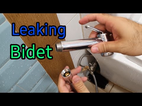 bidet sprayer leaking troubleshooting guide