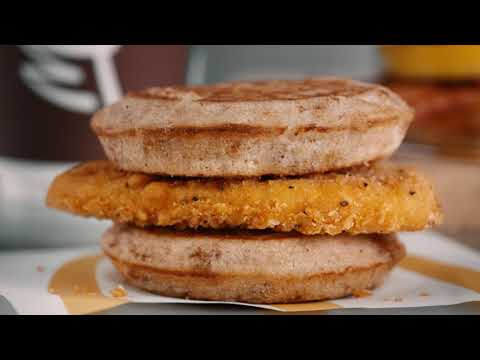 Sweet & Savoury McDonald’s McGriddles sandwiches. - Sweet & Savoury McDonald’s McGriddles sandwiches.