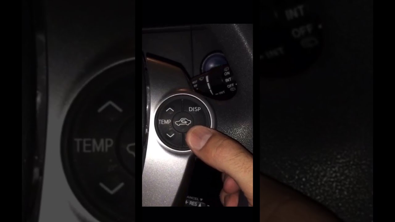 How to change between KmH and MPH on Toyota vehicles.
