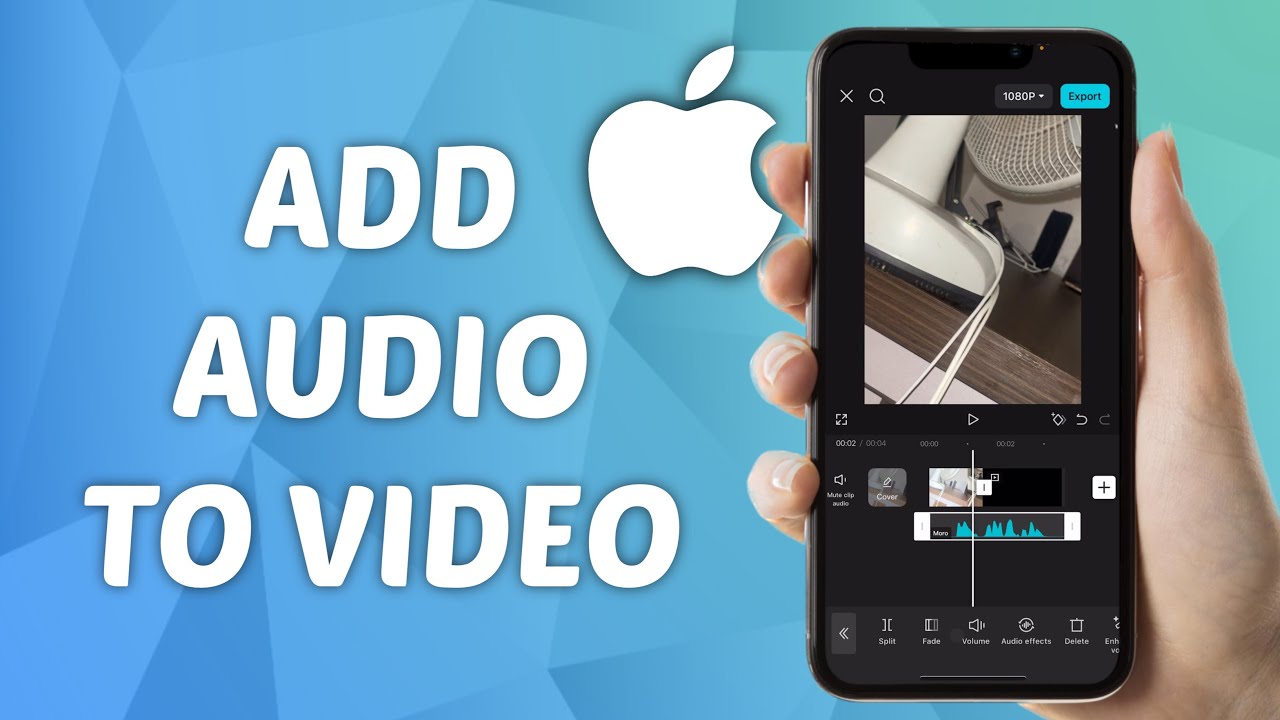 How to Add Audio to A Video on iPhone