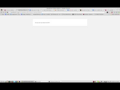 wordpress 4 on localhost debugging fun (user error with rsync command)