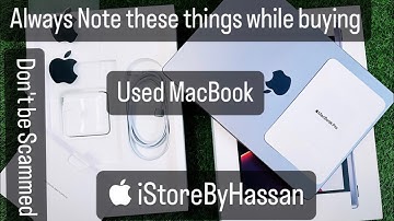 Always Note These Things before Buying Used MacBook ,Check many things,