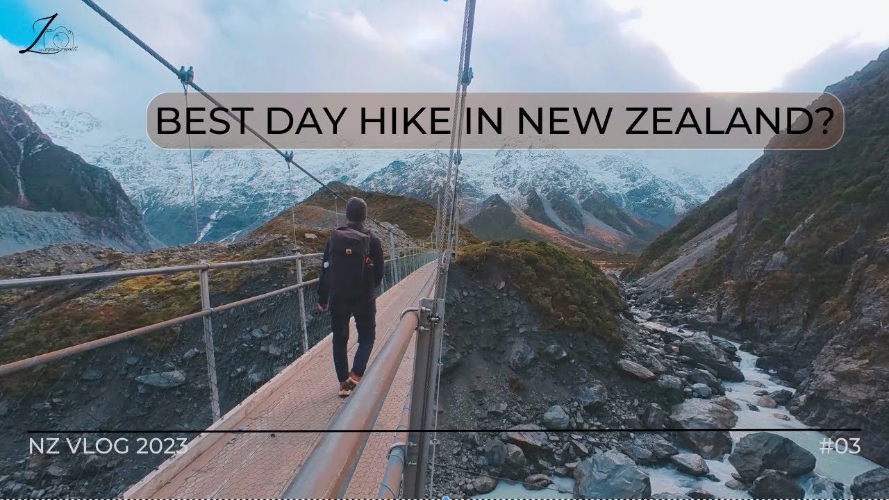 A MUST DO HIKE in South Island New Zealand! Hooker Valley Track and Tasman Glacier (NZ Vlog 3/11)