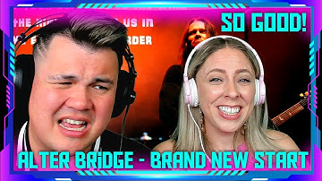 Millennials React to Brand New Start by Alter Bridge Lyric Video | THE WOLF HUNTERZ Jon and Dolly
