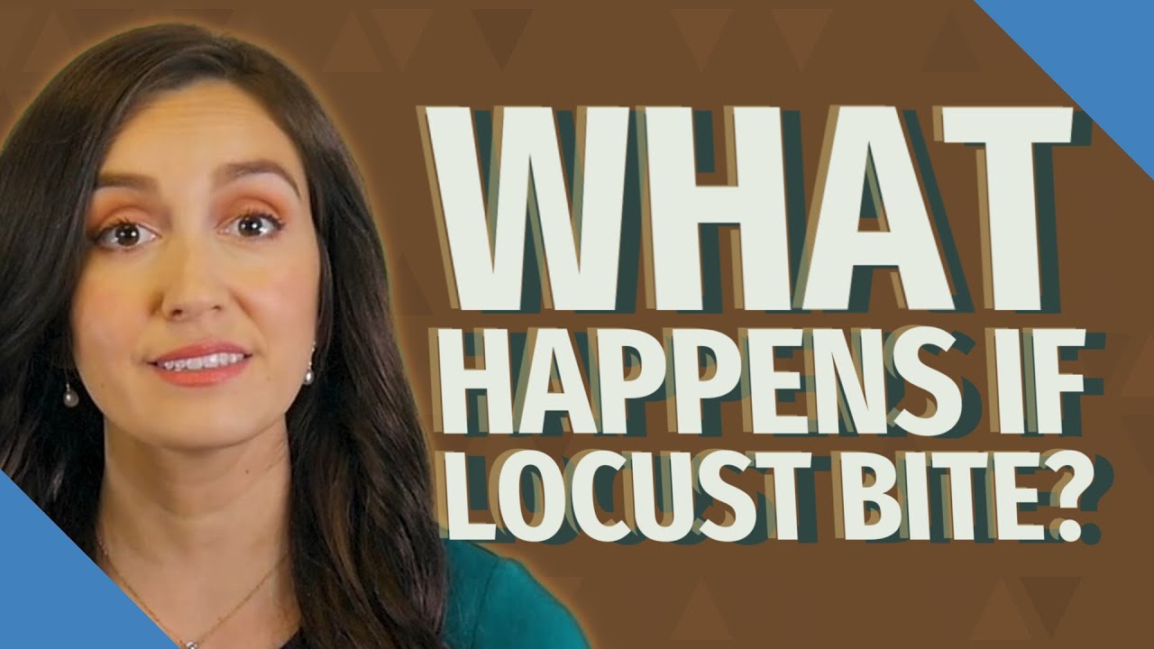 What happens if locust bite? - YouTube