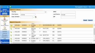 HealthInfoNet Clinical Portal - Using Worklists