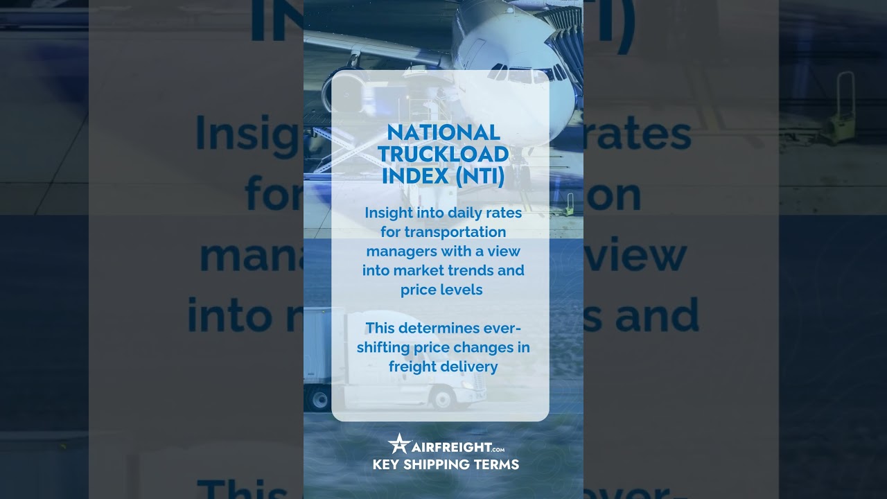 NATIONAL TRUCKLOAD INDEX 