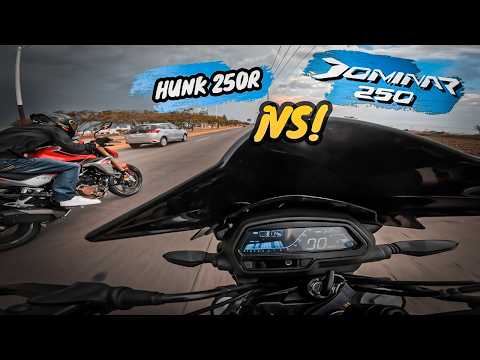 ¡LA MEJOR BATALLA!🔥​ DOMINAR 250 vs HUNK 250R😱