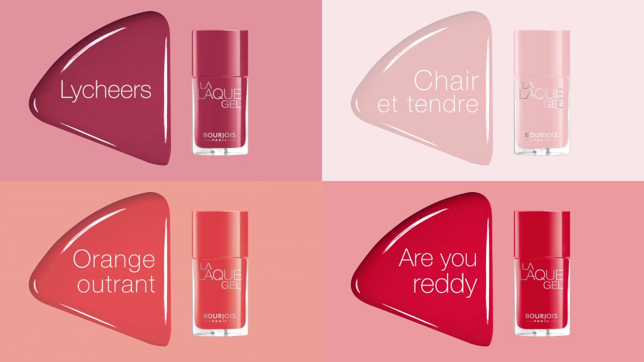 Vernis La Laque Gel Bourjois - Protocole en 2 étapes