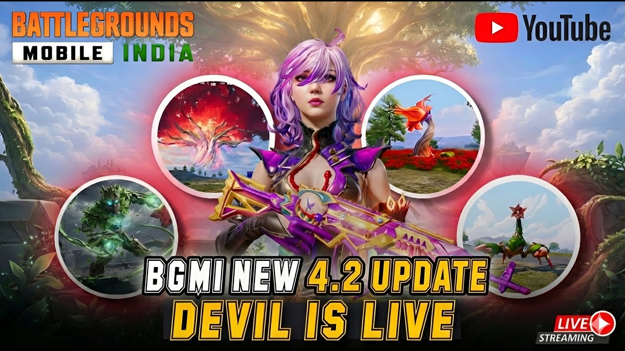 BGMI NEW 4.2 UPDATE IS HERE |120 FPS|DEVIL IS LIVE 