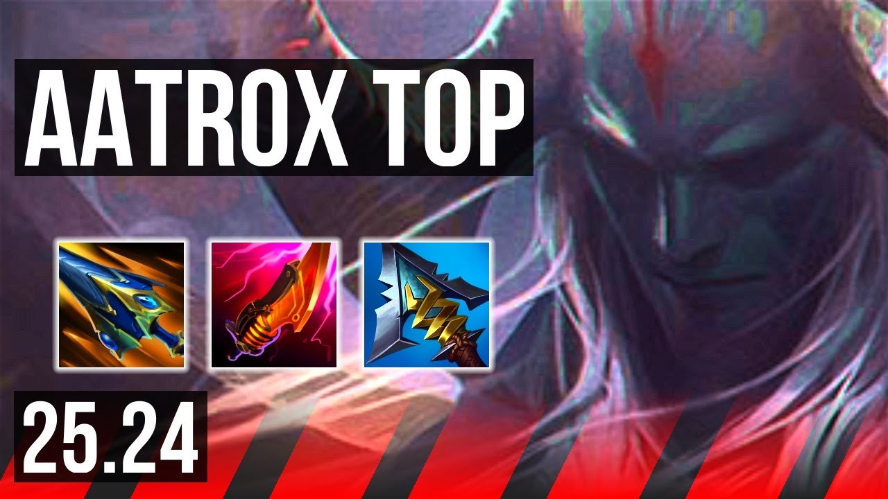 AATROX vs ILLAOI (TOP) | 41K damage | KR Master | 25.24