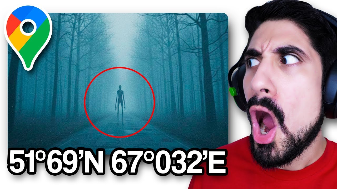 UBICACIONES MISTERIOSAS de GOOGLE MAPS 🌎😱