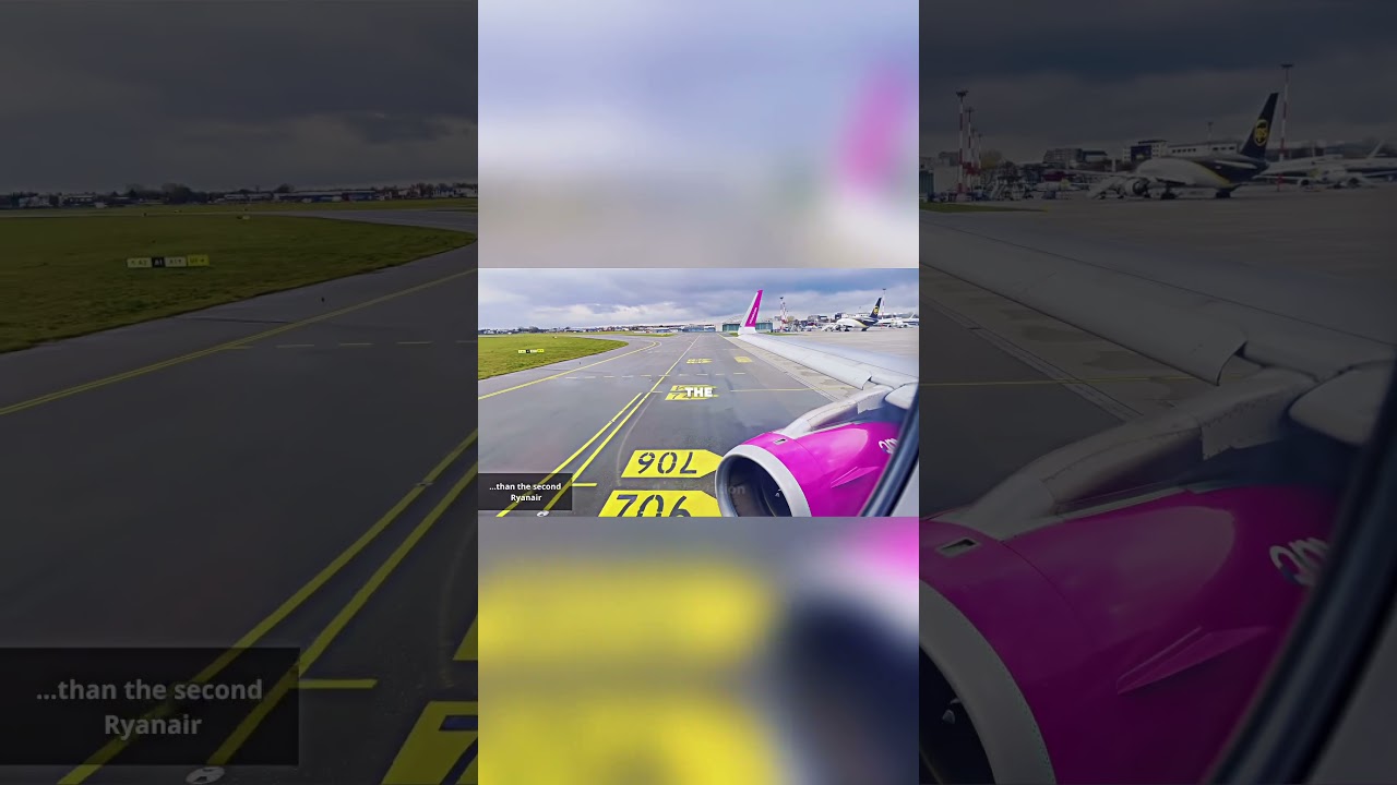 26-секундный отчёт о рейсе WIZZ AIR A321 из Варшавы в Тирану 