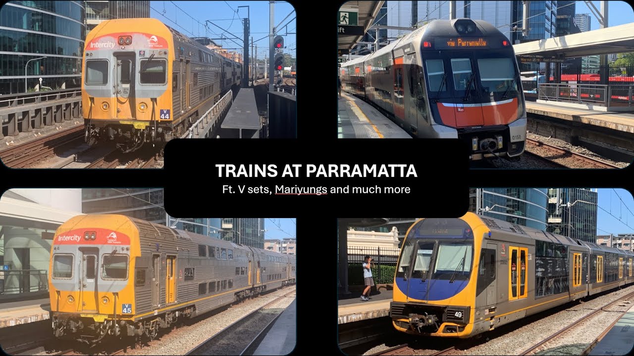 Trainspotting at Parramatta 