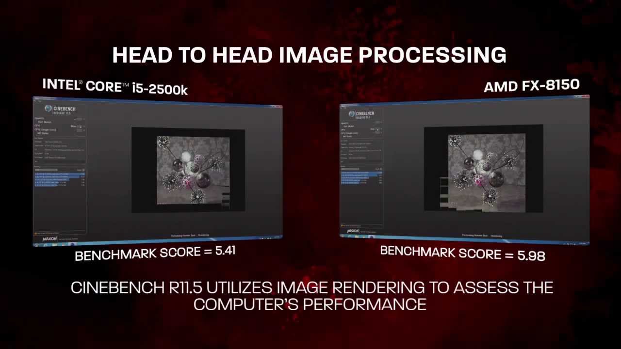 intel core i7 980x  VS  AMD FX-8150 Bulldozer