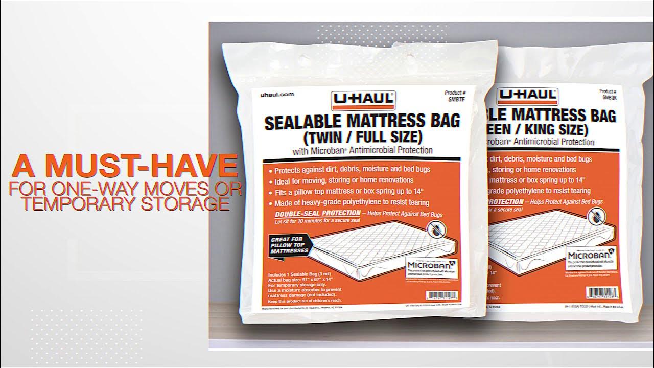 Sealable Mattress Bag Plastic Mattress Cover for Moving and Storage YouTube