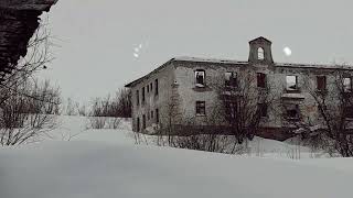 Респ. Коми, г. Воркута, заброшенный посёлок Рудник. Конец марта, 2024 г.