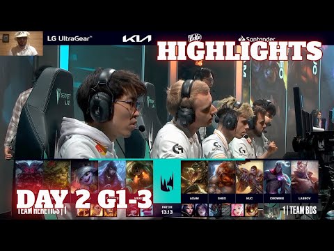 TH vs BDS - Game 3 Highlights | Day 2 LEC Summer 2023 Group Stage | Team Heretics vs Team BDS G3