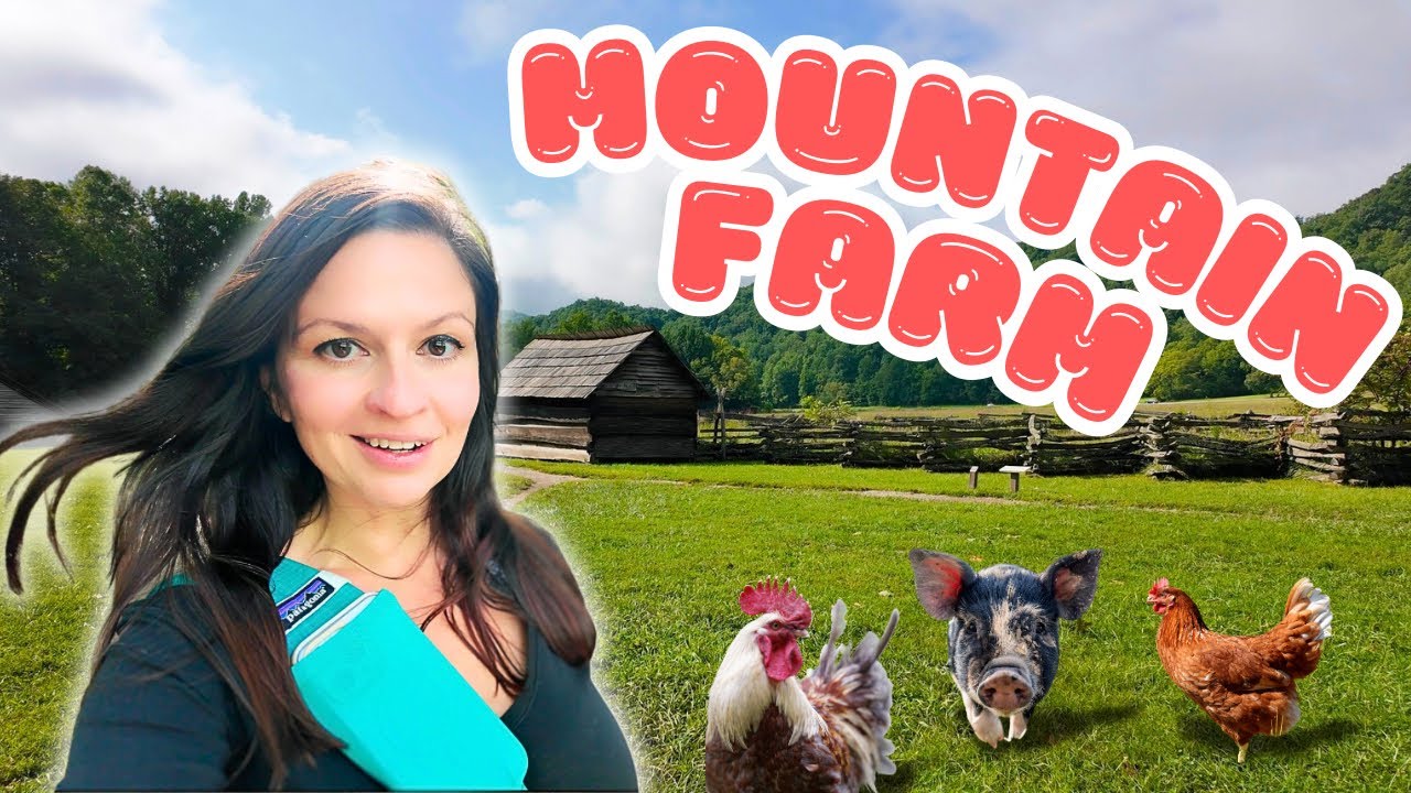 Oconaluftee Visitor’s Center and Farm Tour in The Great Smoky Mountains!
