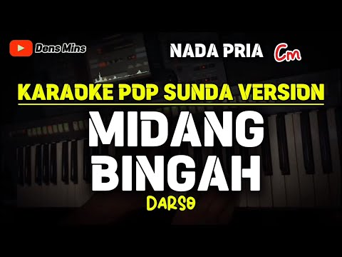 Midang bingah karaoke H darso nada cowok Cm