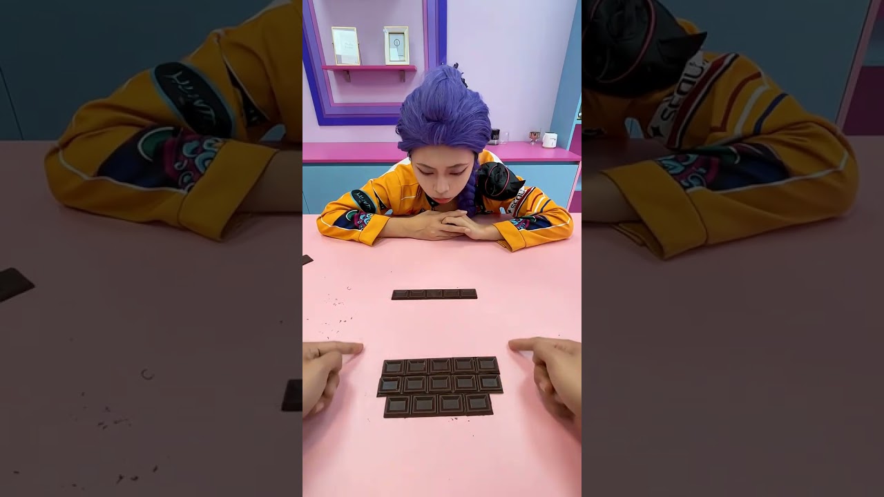 Puedo comer chocolate todo el tiempo #kpopdemonhunters #cosplay #huntrix