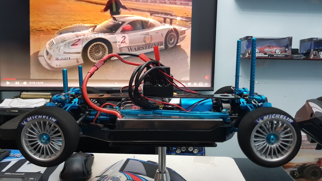 RC 1/10 Premium Chassis RC 11000kv motor 2s 7000mah 4K