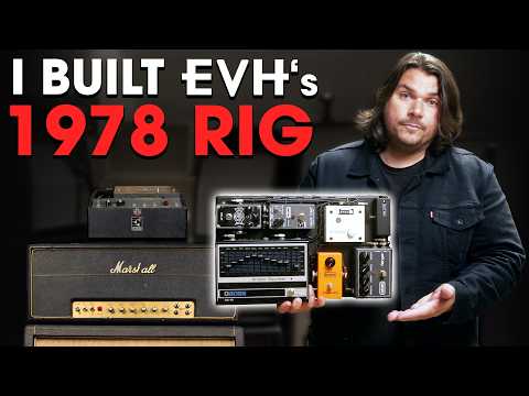 I Built Eddie Van Halen’s EXACT 1978 Rig (Vintage Gear Only)