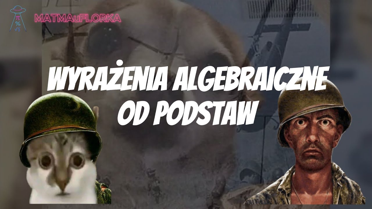 WYRAŻENIA ALGEBRAICZNE OD PODSTAW cz.1 - matematyka szkoła podstawowa