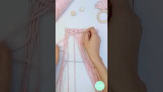 The pattern is very unique for this time. Macrame template tutorial part one. To be continued.