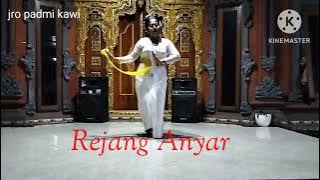 Latihan tari Rejang Anyar#ajegbali #taribali