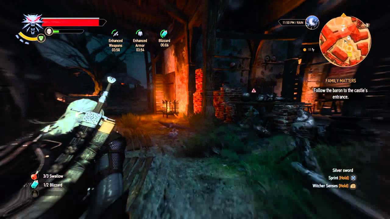 The Witcher 3 Failing to turn a Botchling into a Luberkin