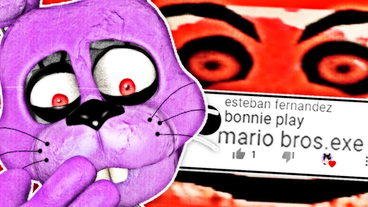 Bonnie Play SUPER MARIO BROS 2.EXE 😱