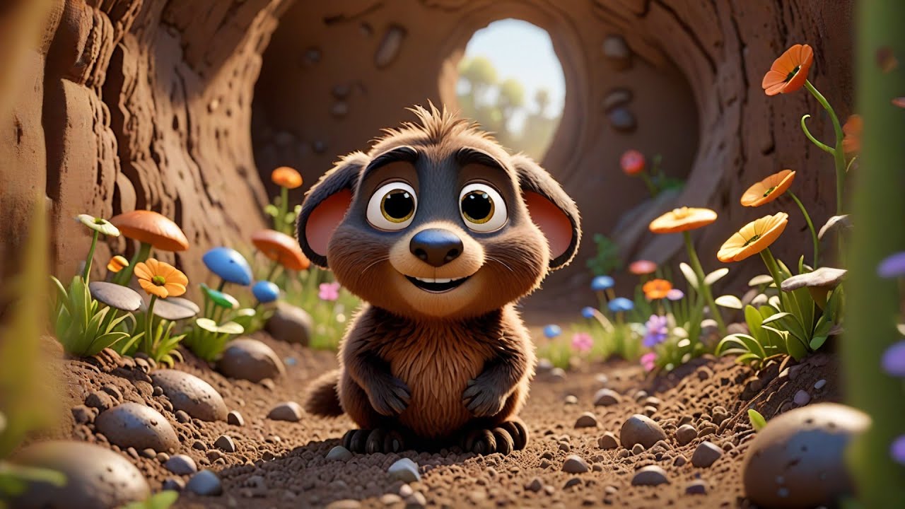 Molly Mole Digs a Tunnel | Underground Adventure Song for Kids | Fun Nursery Rhymes & Learning