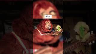 Abandoned animatronics before and after 😳 #Shorts