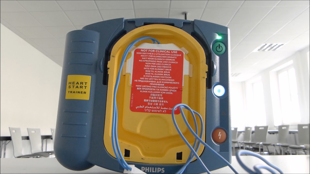 Philips Defibrillator Schulungsbeispiel 1