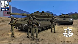 ISRAEL DEFENSE FORCES , جيش الدفاع الإسرائيلي , צבא ההגנה לישראל צה"ל , #007 | GTA 5 LSPDFR  IL 2023 screenshot 5