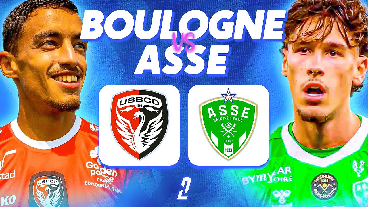 🔴 BOULOGNE 0-1 ASSE 🔴 LES VERTS CONFIRMENT !💚 Direct Live Ligue 2 | USBCO AS St-Etienne | L2 J3