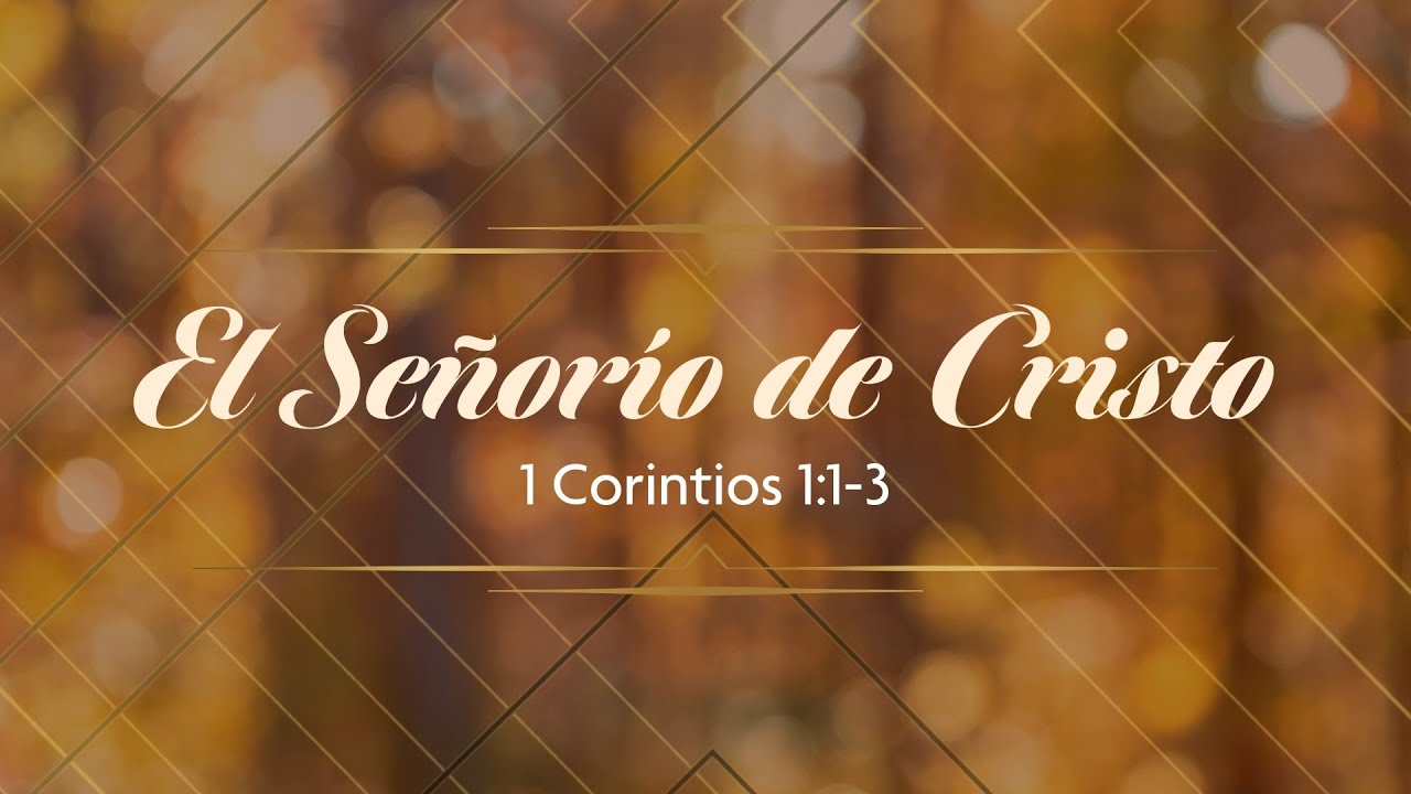 El Señorío De Cristo – Pastor Luis Parada