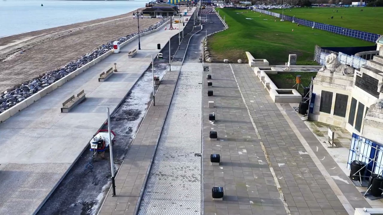 Southsea sea defence update February 2026