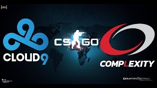 CS:GO - Cloud9 vs CompLexity - ECS Season 5 North America - Map 1 Cache