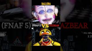 UNWITHERED vs FNAF 5 (UCN) 😱 #fnaf #horror