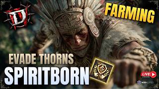 Evade Thorns Spiritborn | Farming | Diablo 4 Lord of Hatred