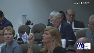 Will County Board Meeting - June 2017