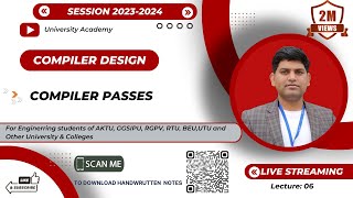 CD6: Compiler Passes | Single Pass Compiler | Two-Pass  or  Multi-Pass Compiler in Hindi